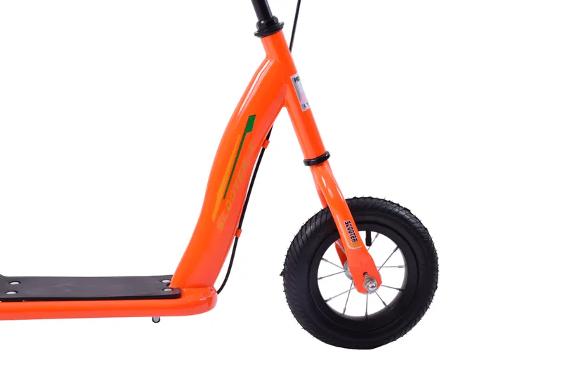 Professional Scoot-X 10 Inch Wheel Scooter Orange-4
