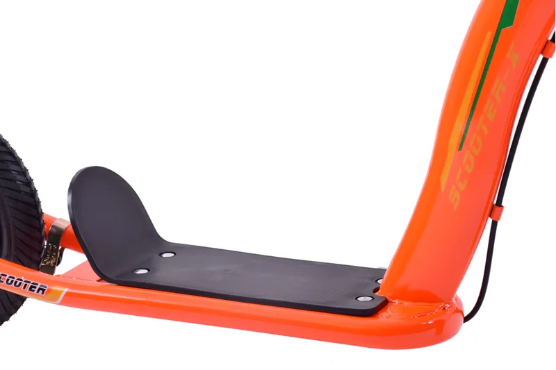 Professional Scoot-X 10 Inch Wheel Scooter Orange-3