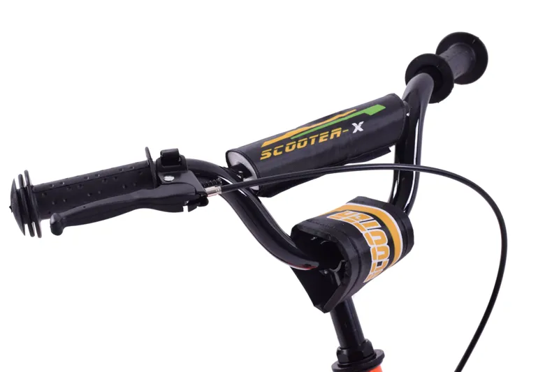 Professional Scoot-X 10 Inch Wheel Scooter Orange-2