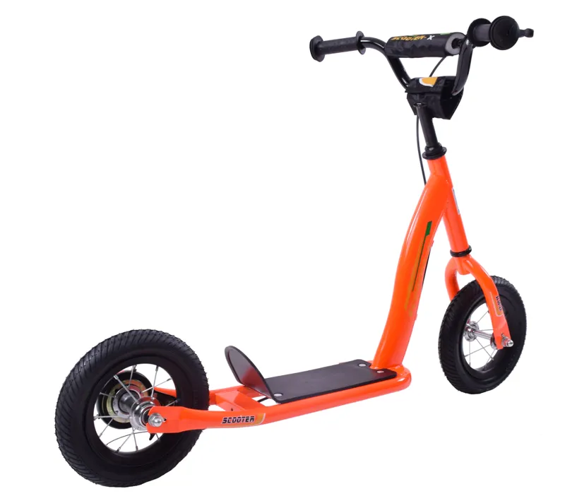 Professional Scoot-X 10 Inch Wheel Scooter Orange-1