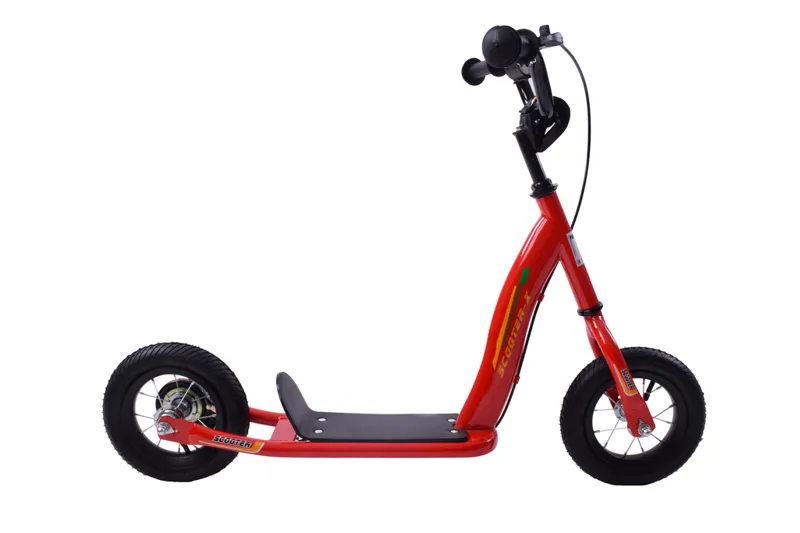Professional Scoot-X 10 Inch Wheel Scooter Red-6