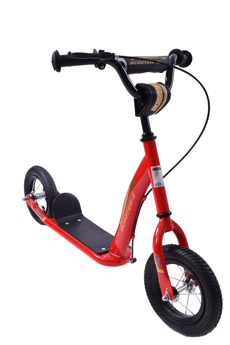 Professional Scoot-X 10 Inch Wheel Scooter Red