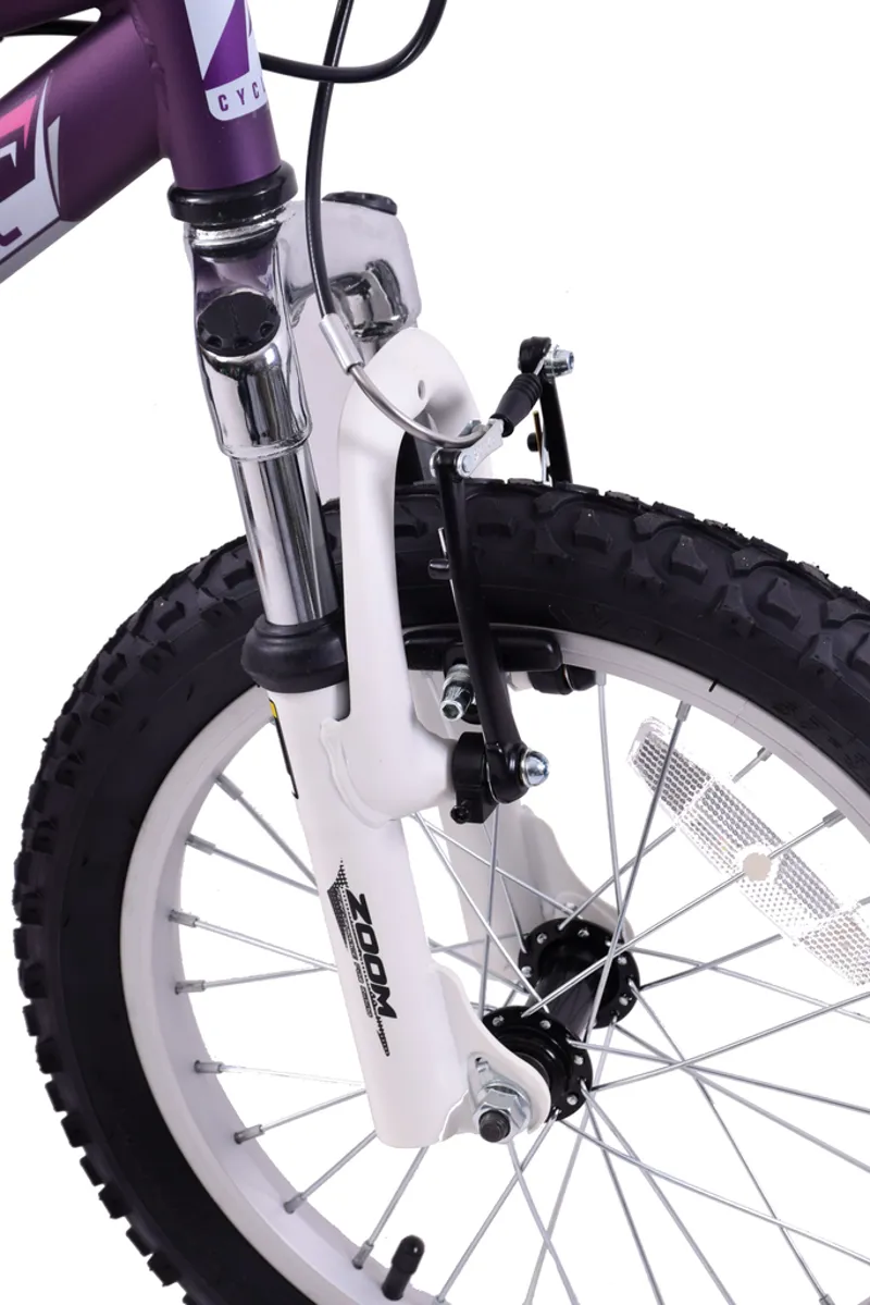  Professional Shocker 16 inch Wheel Kids Mountain Bike Purple-4