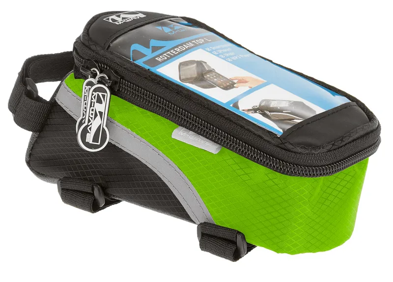 M Wave Top Tube Bag Green