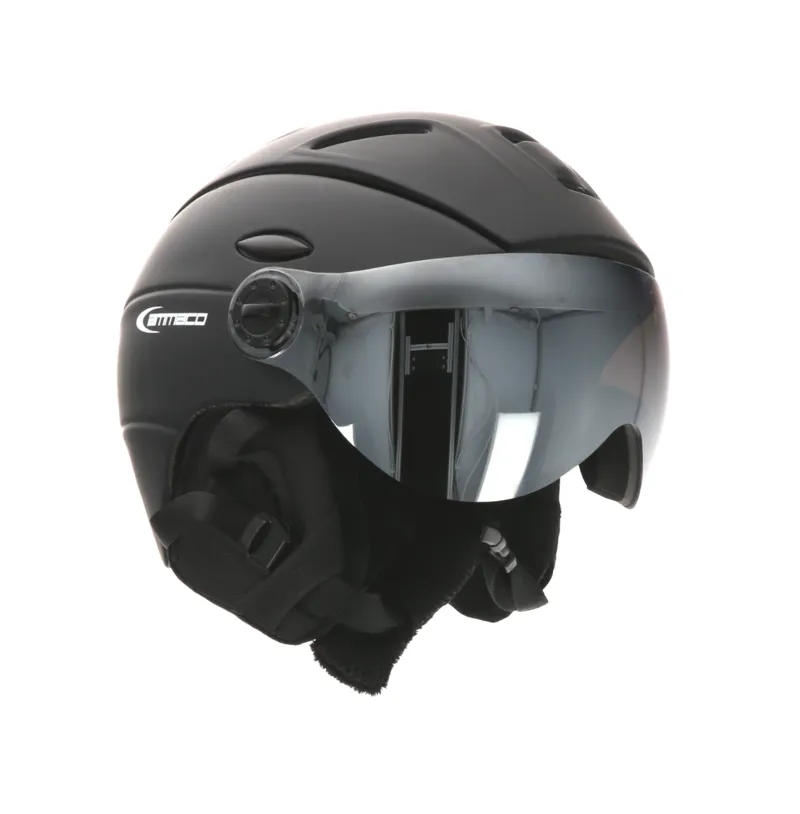 Ammaco Ski Helmet Visor Black-small