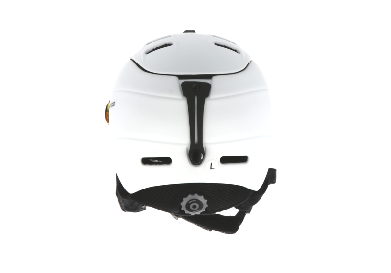 Ammaco Ski Helmet and Visor White Large-3