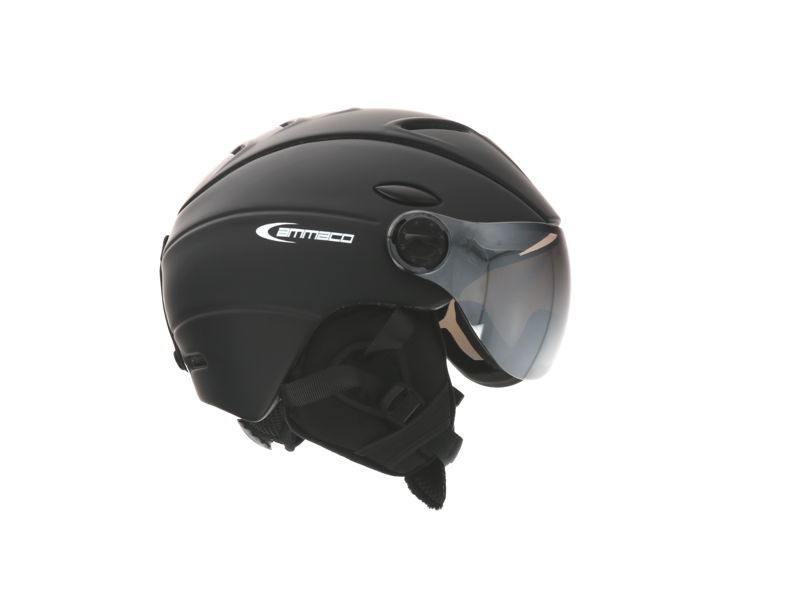 Ammaco Ski Helmet Visor Black-small-2