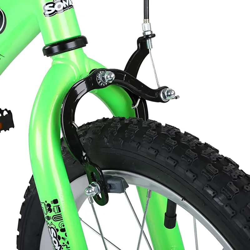 Sonic Robotnic 16 Inch Wheel Kids BMX Bike Green-3