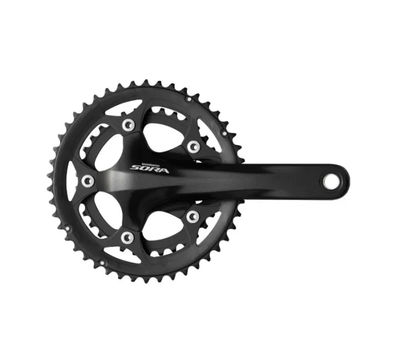 Shimano Sora FC-3550 9 Speed Double Chainset 50/34T 170mm-1