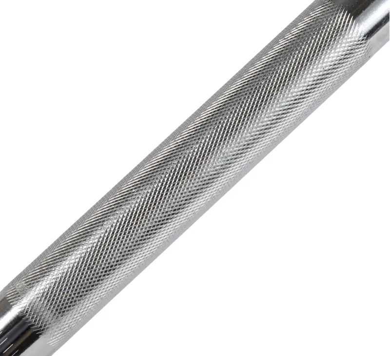 Seatpost 28.6mm Knurled 300mm Chrome-1