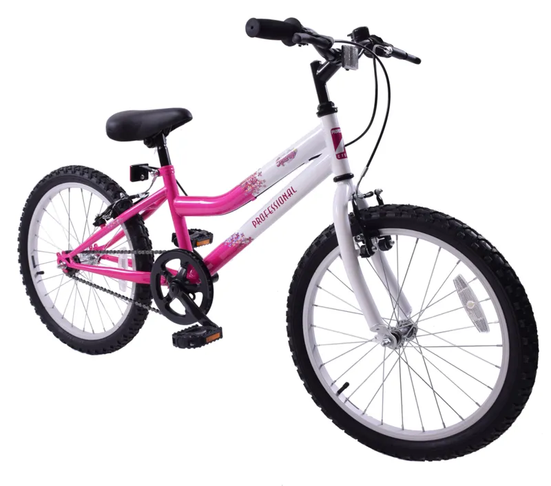 Professional Sparkle 20 Inch Wheel Kids Mountain Bike Pink-1