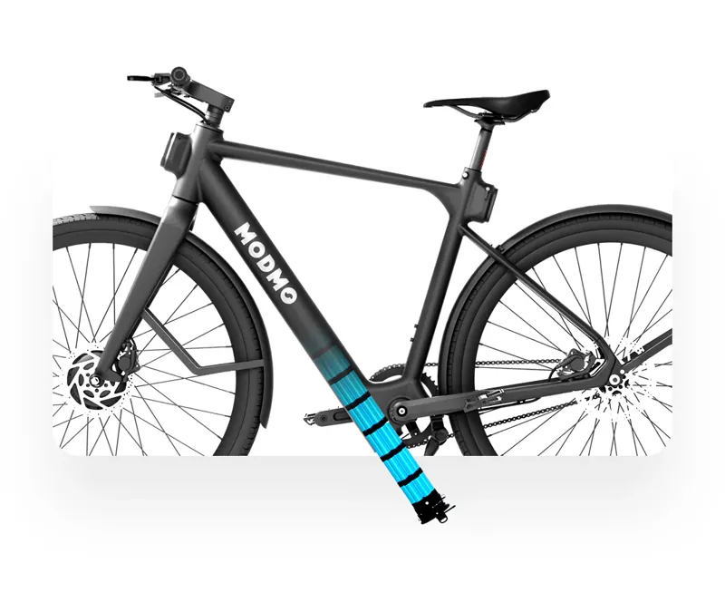 Modmo Saigon SB Belt Drive 700c Electric Hybrid Bike Black 10.5Ah-4