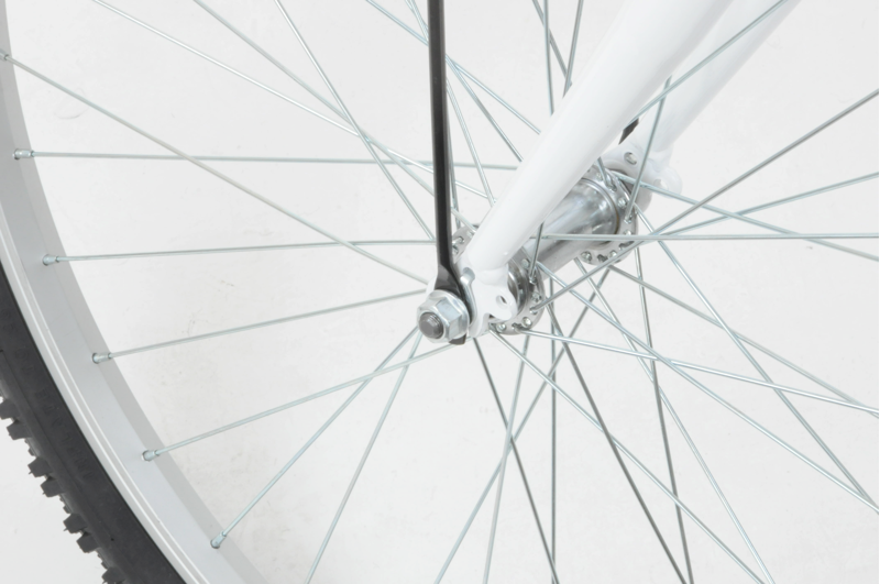 Front Wire Mesh Bike Basket Black-2