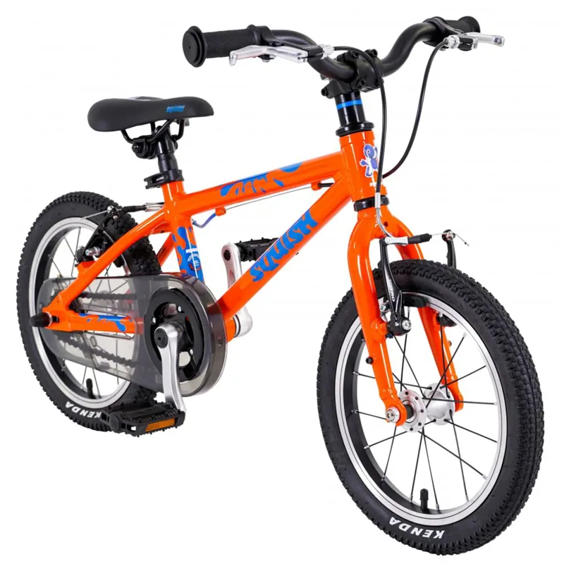 Pre Loved Squish 14 Inch Wheel Kids Bike Orange-1