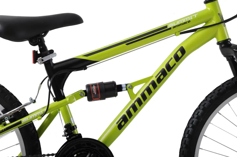 Ammaco Summit 24 Inch Wheel Kids Mountain Bike  Green-1
