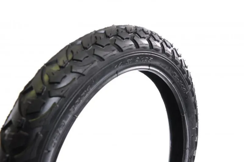14 x 2.125 Mountain Bike Tractor Tyre Black-2