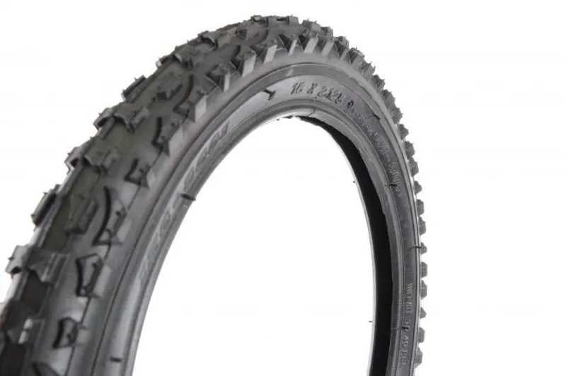 16 x 2.125 Mountain Bike Tractor Tyre Black-2