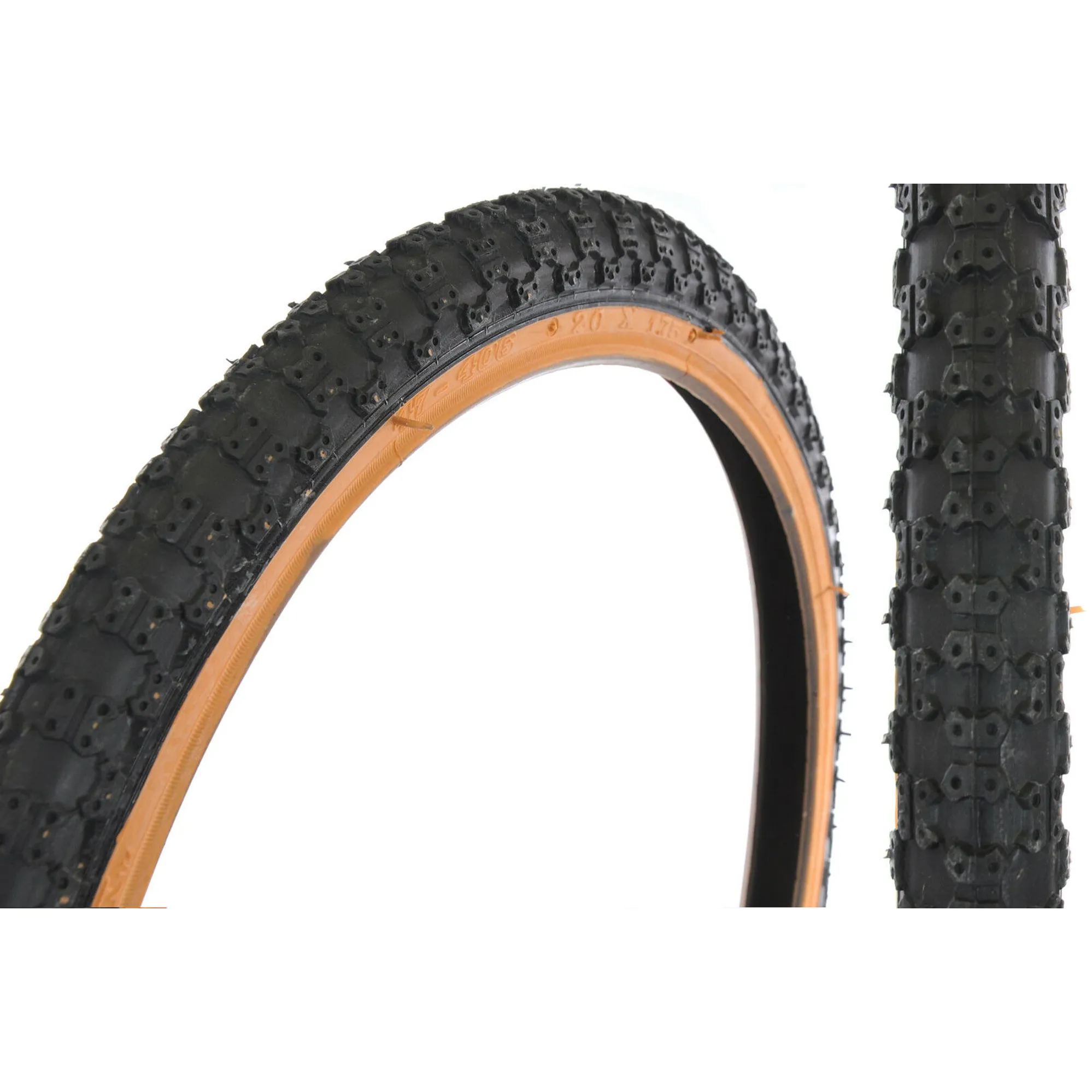 2 ALTA Bicycle DURABLE Tire 24 X 1.75 HF-143G Black 2 ALTA Bicycle DURABLE Tire 24 X 1.75 HF-143G Black