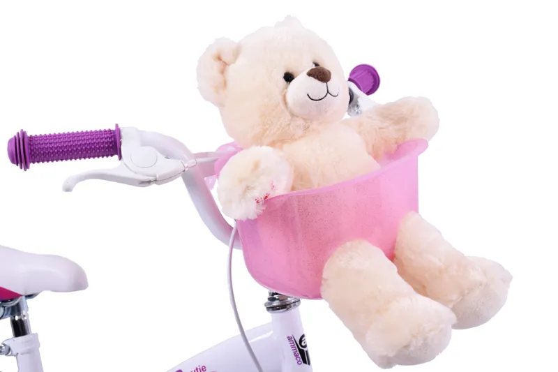 Kids Teddy Basket Pink