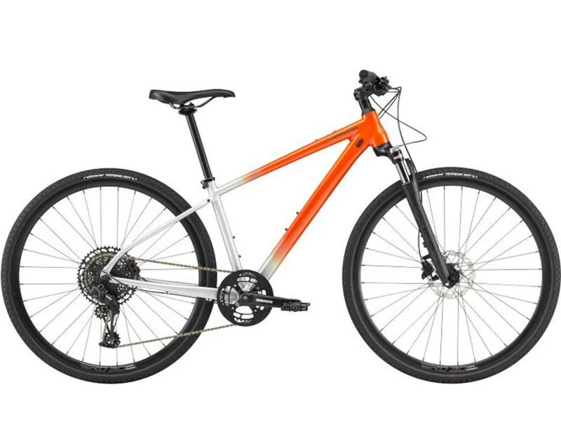 Cannondale Quick CX 700c Sports Hybrid Bike Orange/Silver