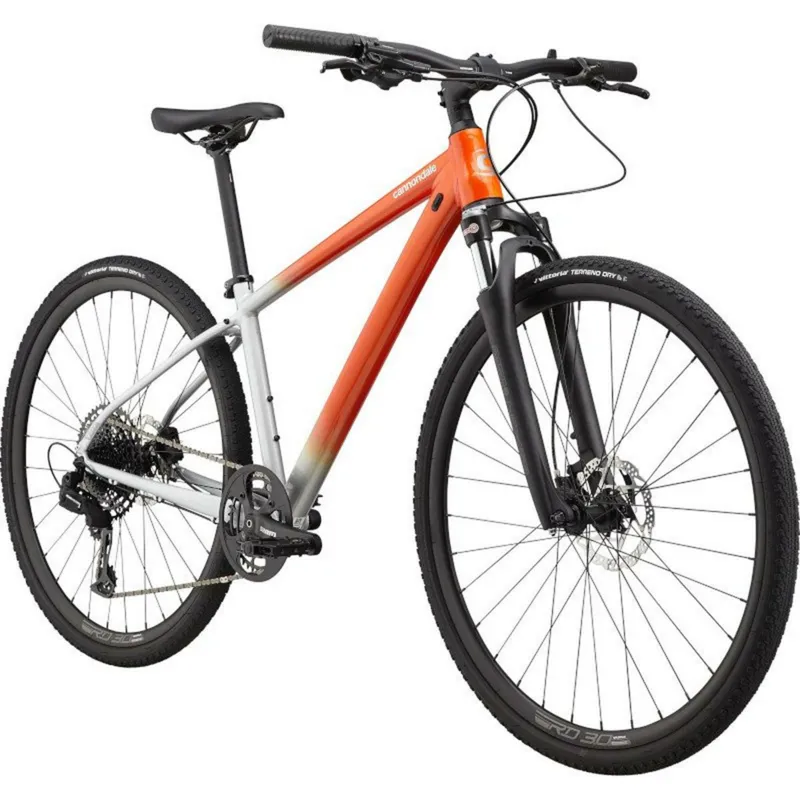 Cannondale Quick CX 700c Sports Hybrid Bike Orange/Silver-1