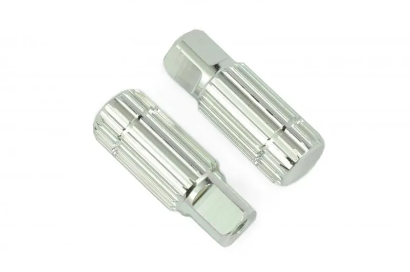 Bmx Hub Alloy Stunt Pegs Silver