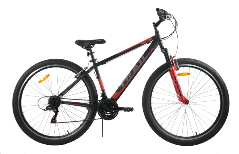 Trail 705 Alloy 27.5 Mountain Bike Black Red