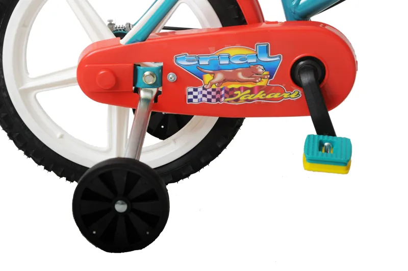 Trial 14 Inch Wheel Kids Bike Green Red and Yellow-2