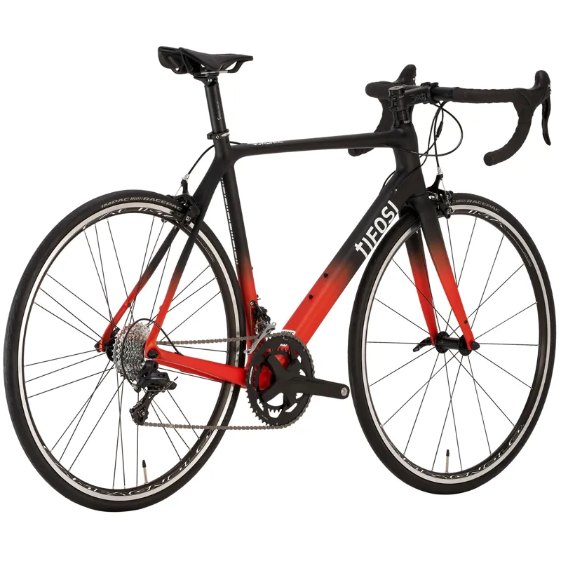 Tifosi Scalare Centaur Road Sports Bike Black and Red-2