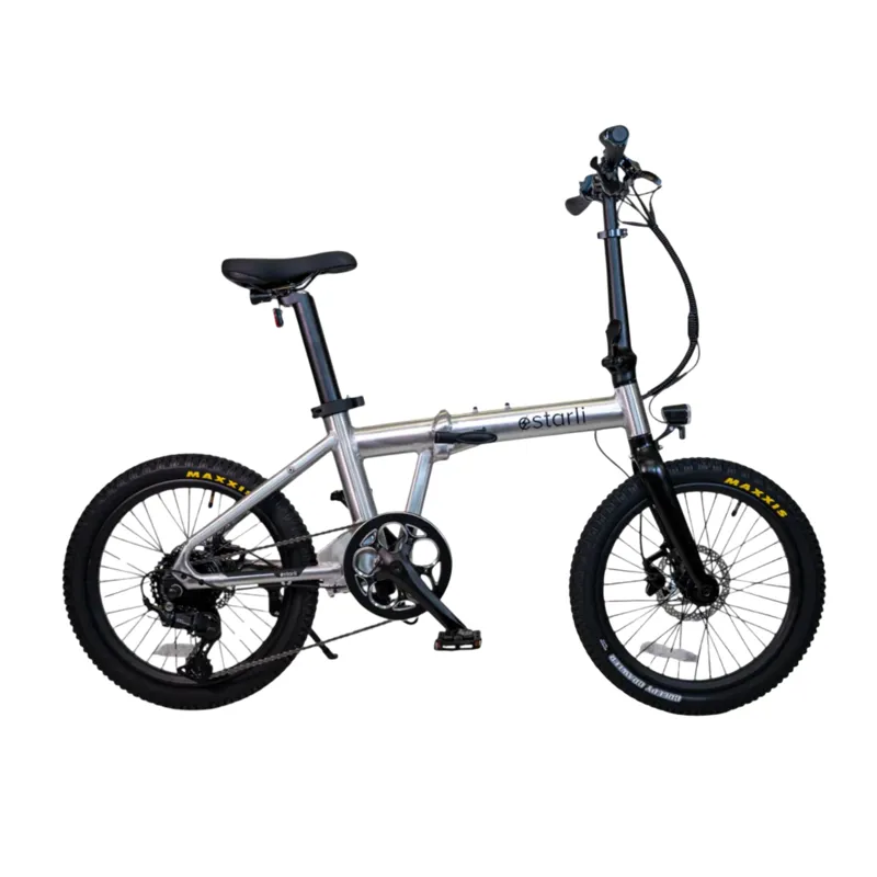 Estarli E20.9 20 Inch Electric Folding Bike UFO Silver
