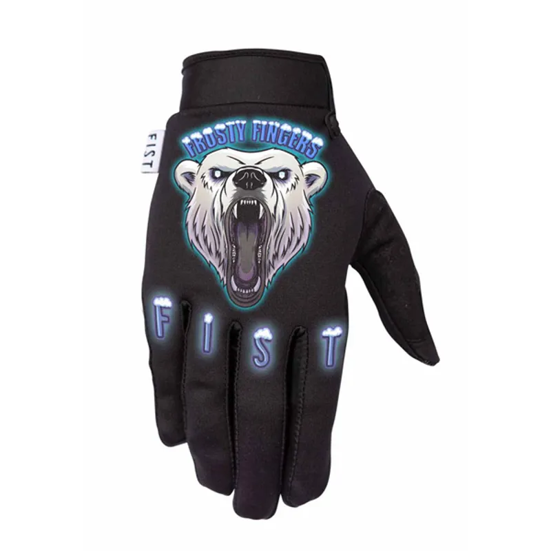 Fist Handwear Frosty Fing Polar Bear Chapter 14 Gloves in Black 