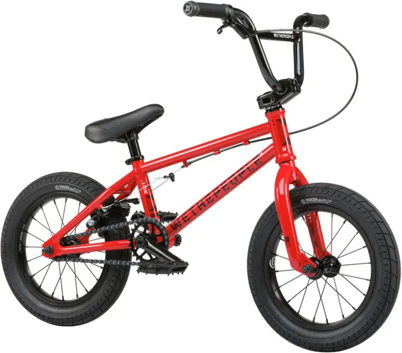 Pre Loved Wethepeople Riot 14 Inch Wheel Kids Bike Red-1