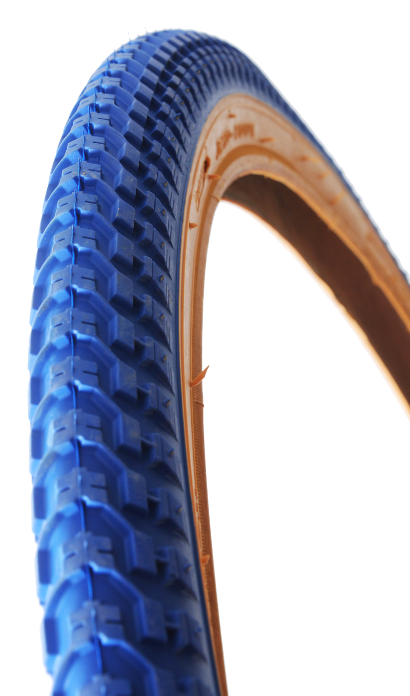 Ammaco 26 x 2.125 Tyre Blue Gumwall-1