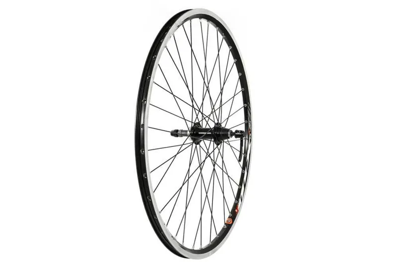Raleigh 26 x 1 75 Rear Wheel Mach1 Black Q/R Screw On