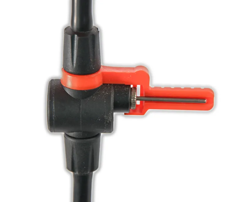 One23 Alloy Track Pump With Gauge White-3