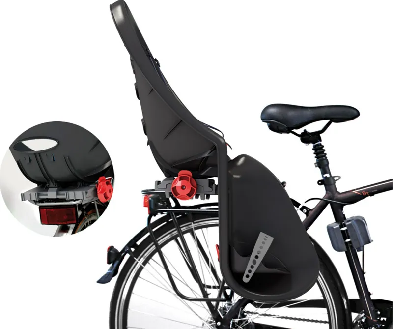 Ok Baby Eggy Rear Pannier Fitting Child Seat Black-1