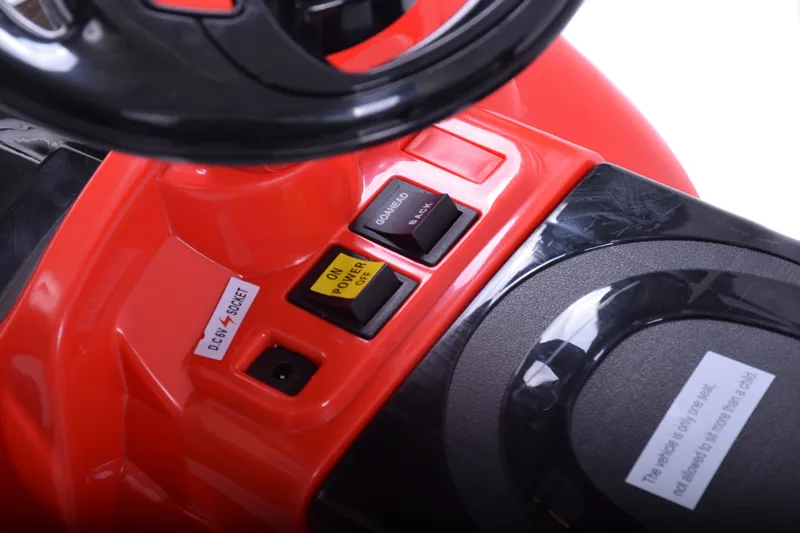 Electric Ride On Sports Car Red-3
