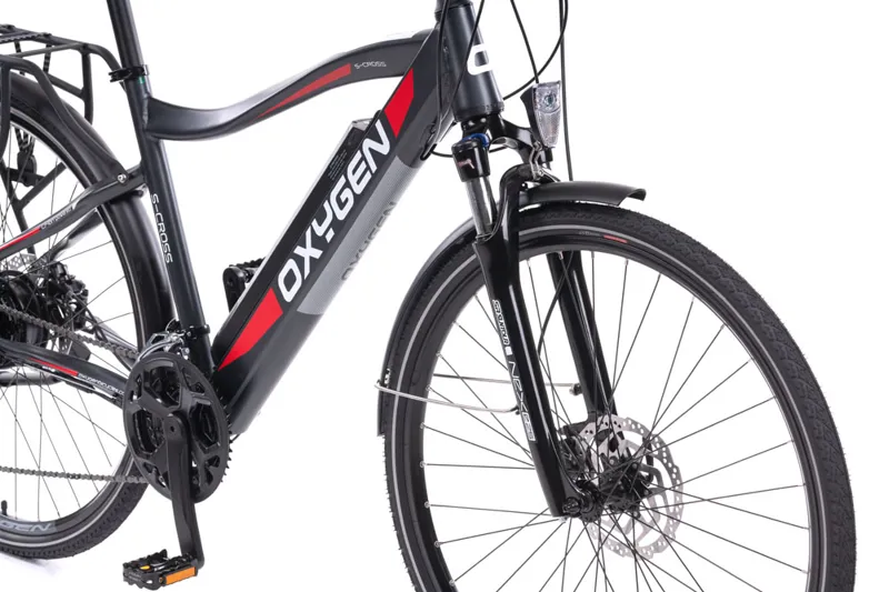 Oxygen S-Cross CB  700c Electric Bike 13Ah Black-3