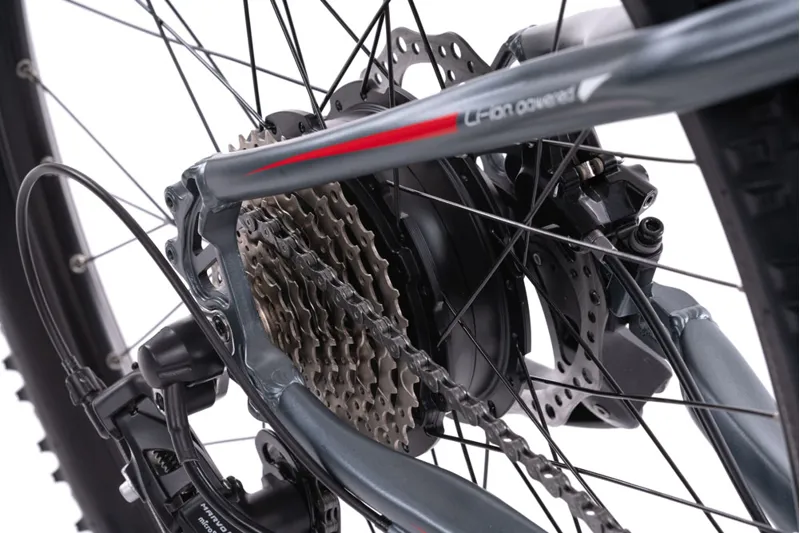 Oxygen S-Cross Electric  Bike 16Ah Grey-8