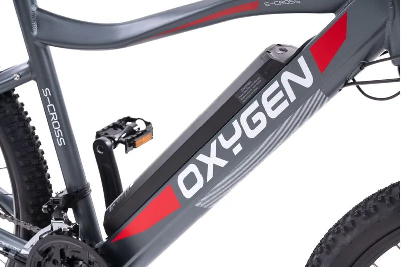 Oxygen S-Cross Electric  Bike 16Ah Grey-7