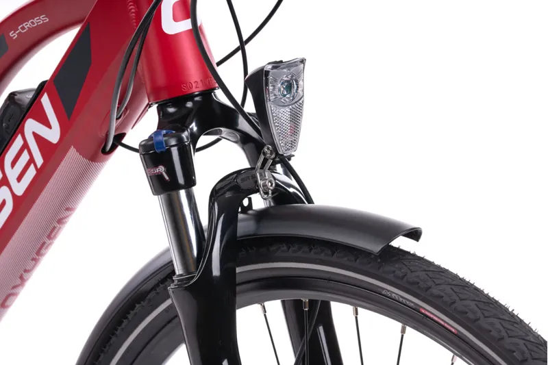 Oxygen S-Cross ST  Electric Bike 13Ah Red-6