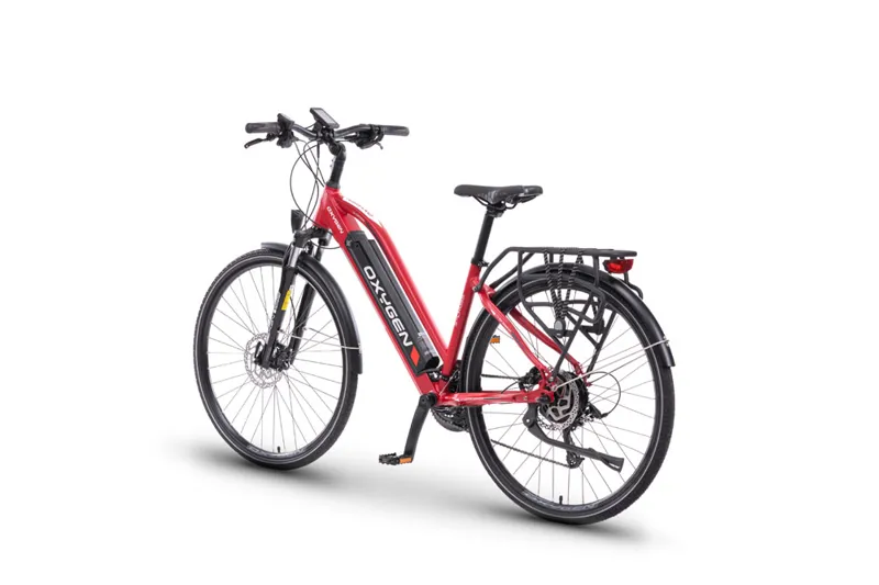 Oxygen S-Cross ST  Electric Bike 13Ah Red-1