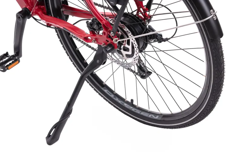 Oxygen S-Cross ST  700c Electric Bike 16Ah Red-2
