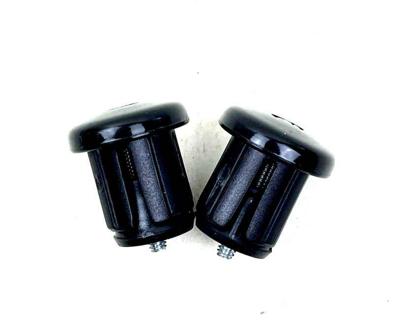 Raleigh Bar End Handlebar Plugs Black-1