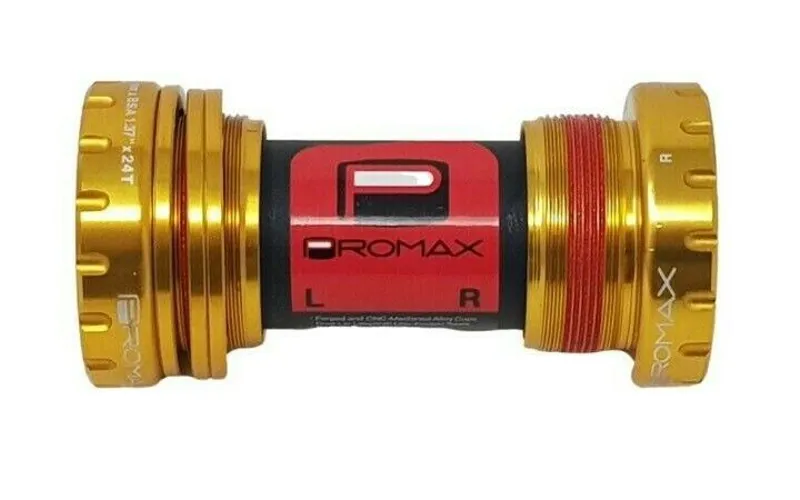 Promax External 24mm Bottom Bracket Gold