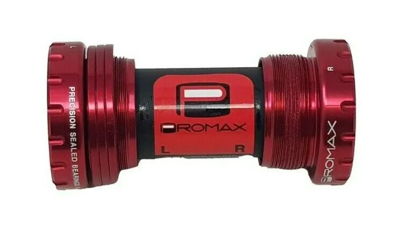 Promax External 24mm Bottom Bracket Red