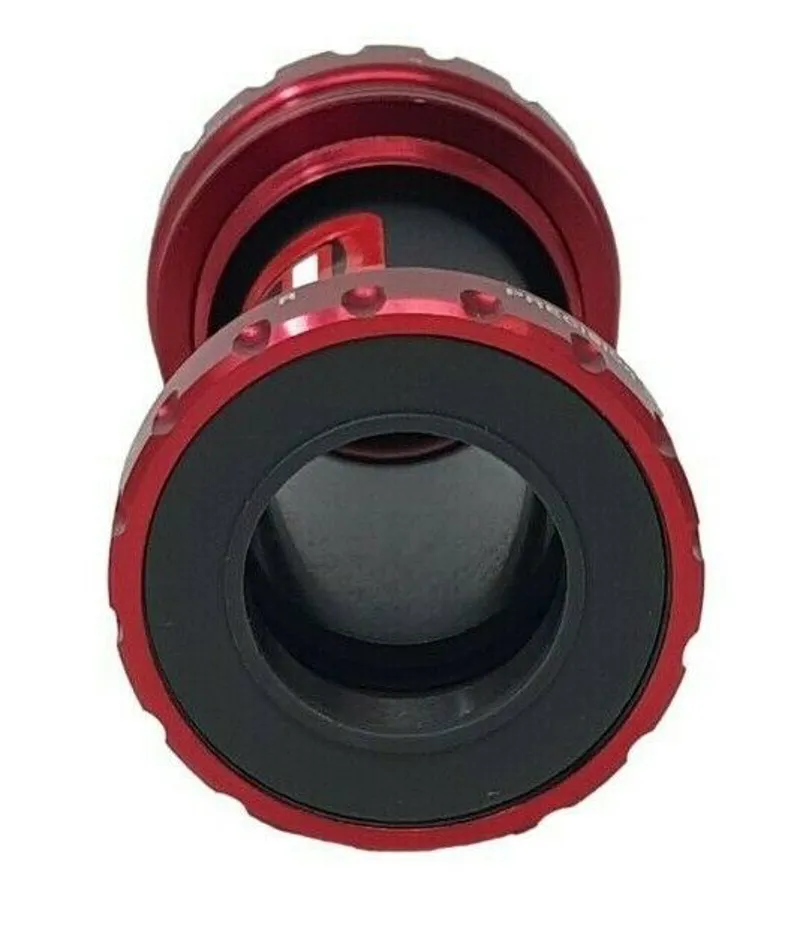 Promax External 24mm Bottom Bracket Red-1
