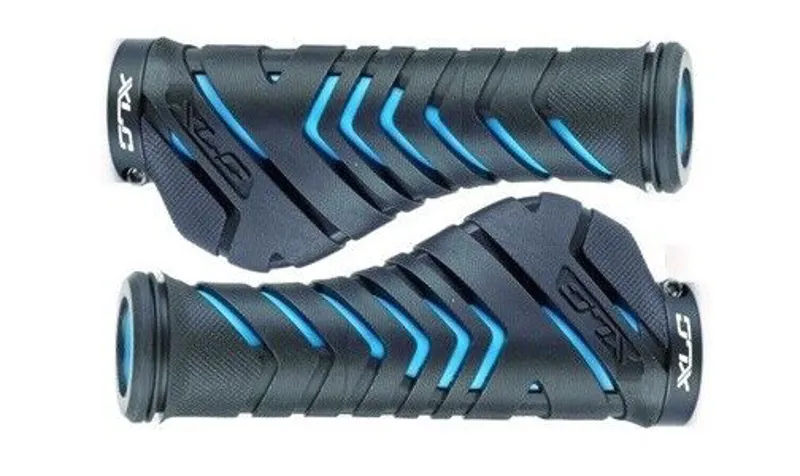 XLC Dual Density Ergonomic Handlebar Grips Black-1