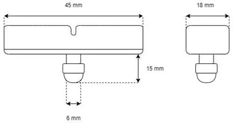 Caliper Brake Pads 45mm-1
