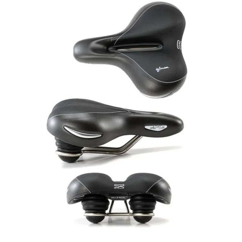Selle Royal Ellipse Royal Gel Comfort Saddle Black-1